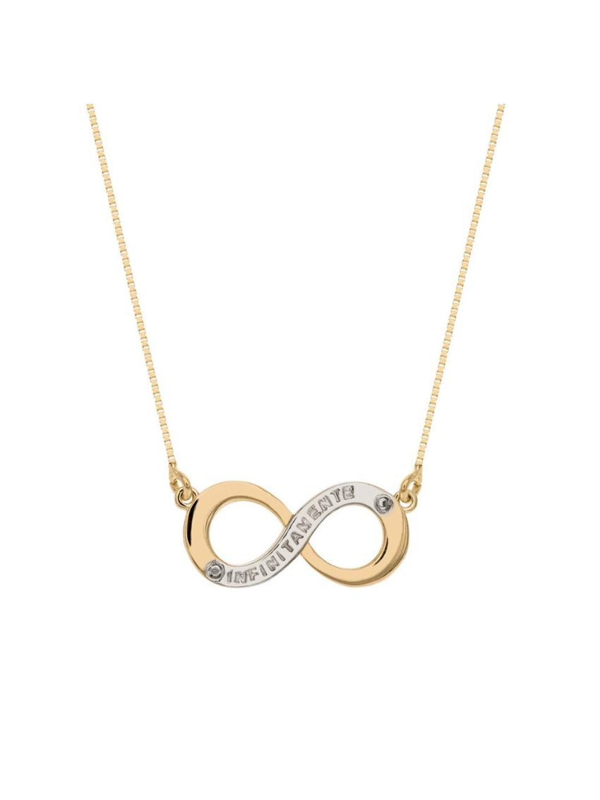 Corrente de Ouro 18k Feminina Infinito