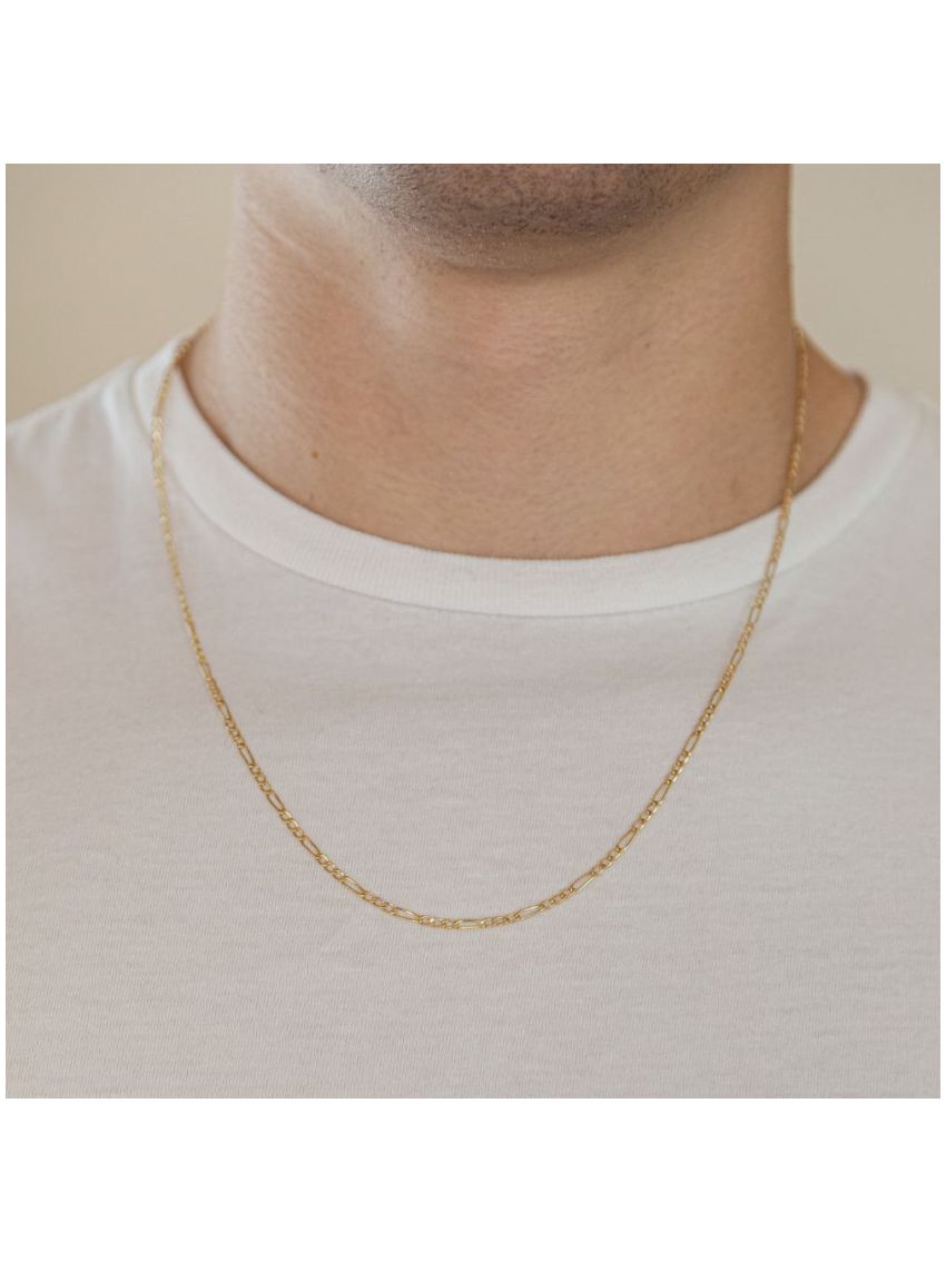 Corrente de Ouro 18k Masculina 3x1 