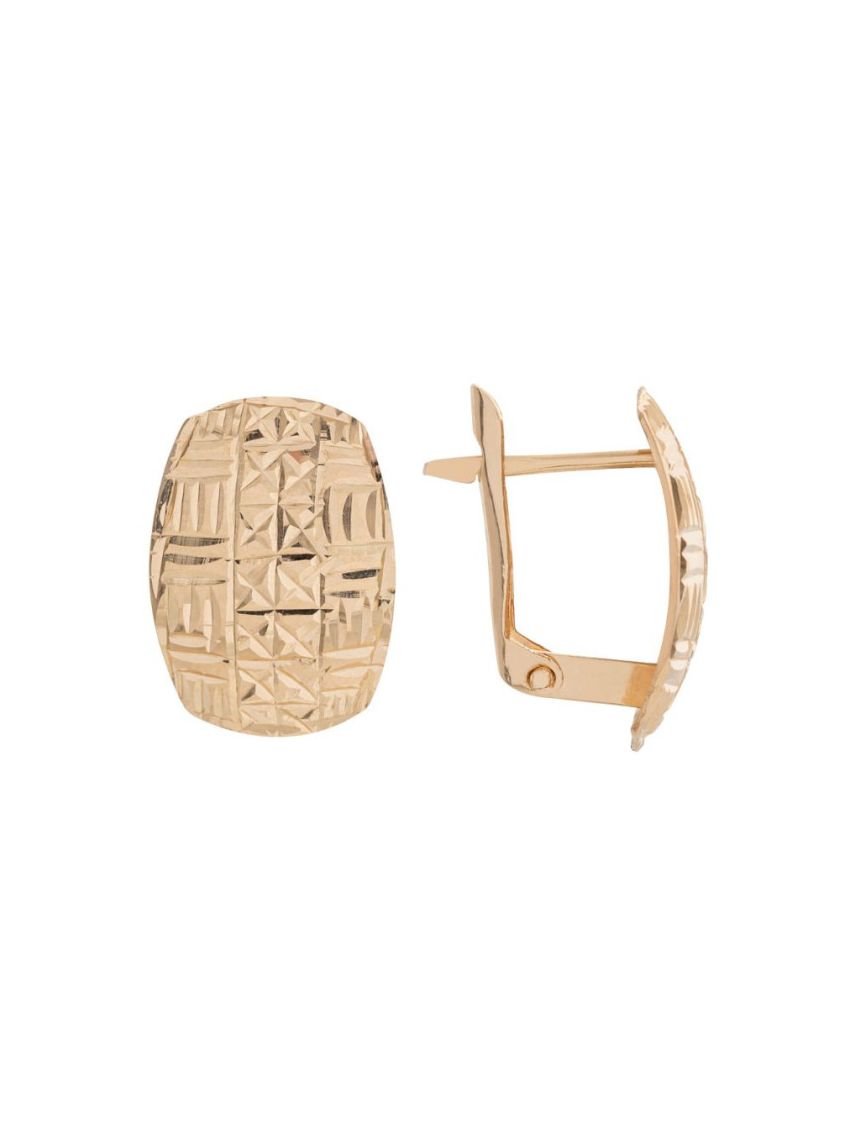 Brinco Feminino de Ouro 18k Princess