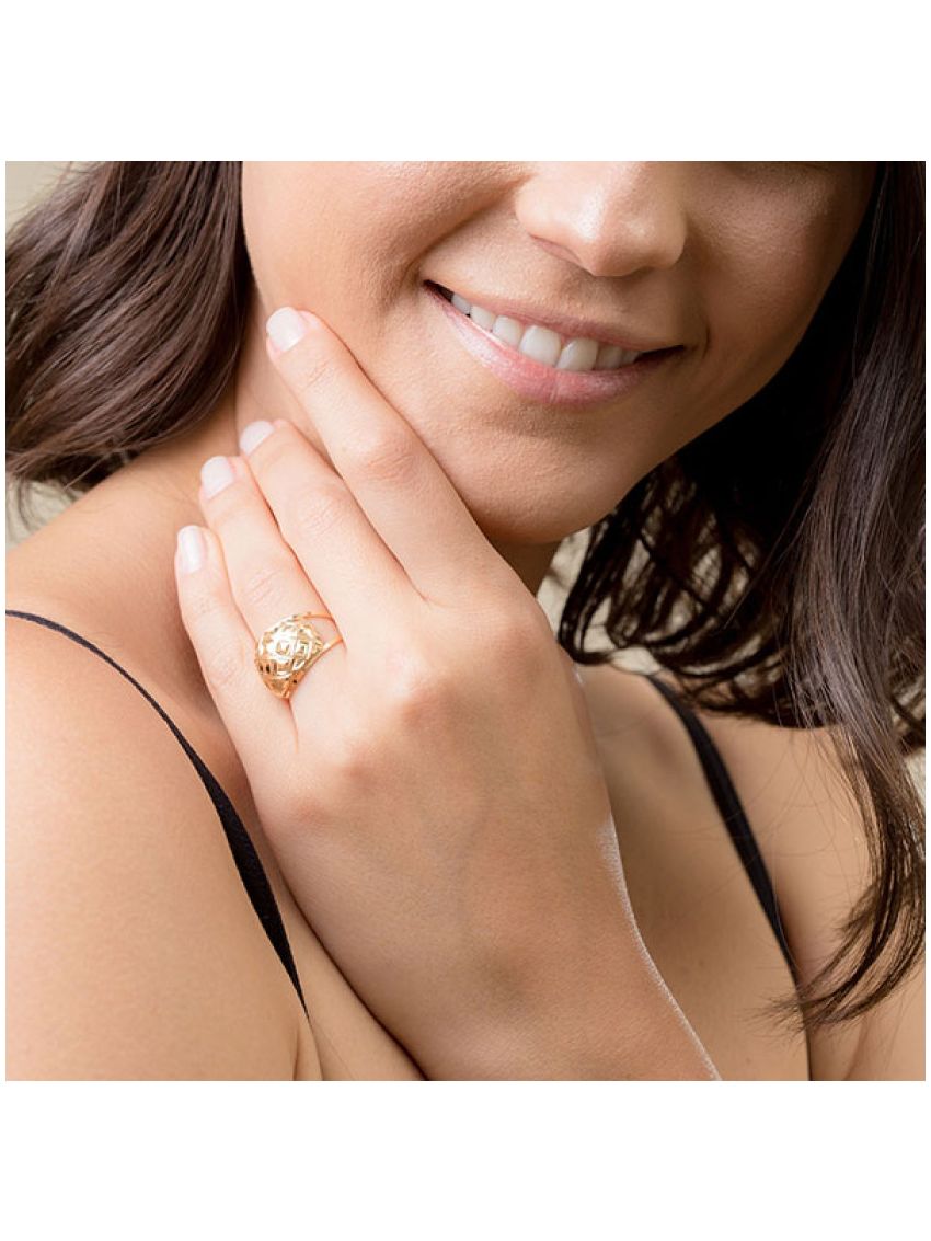 Anel de Ouro 18k Altezza Perfetta 
