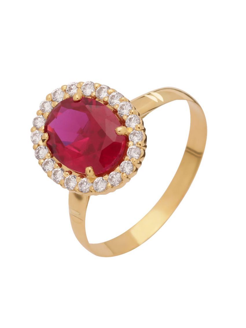 Anel De Ouro 18k Feminino Rogue