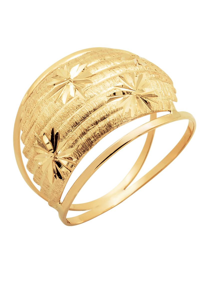 Anel de Ouro 18k Feminino 