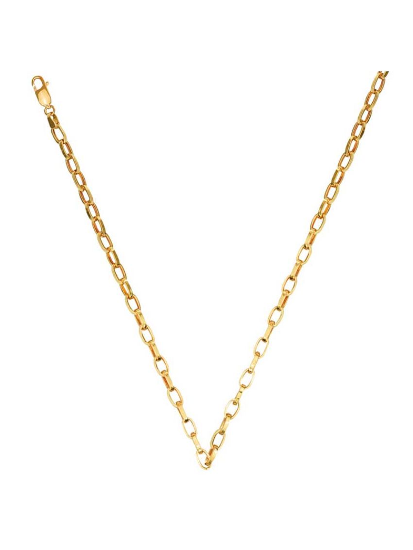 Corrente em Ouro Cartier Link 18k 50 cm