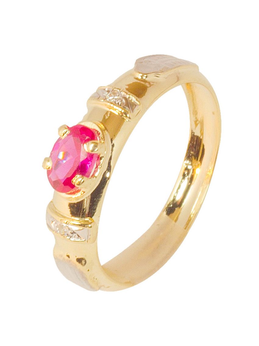 Anel de Formatura Ouro 18k An037