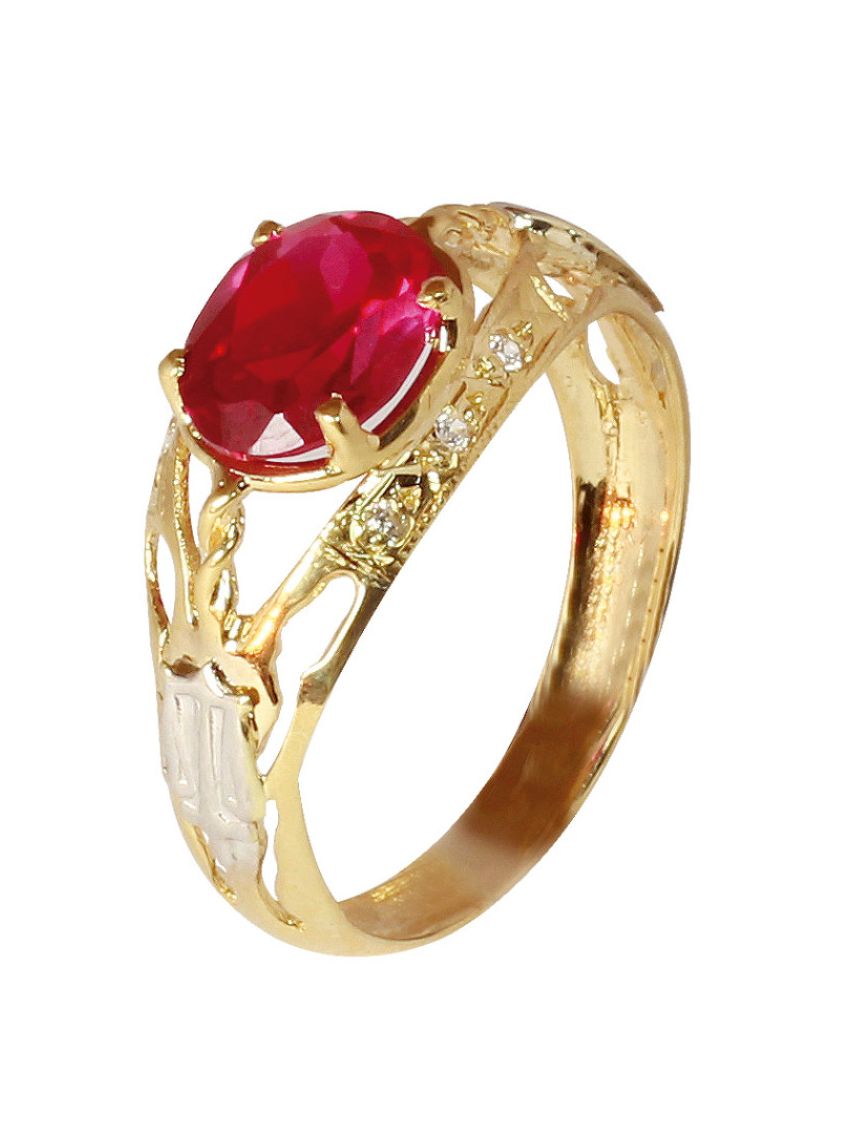 Anel de Formatura Ouro 18k An041