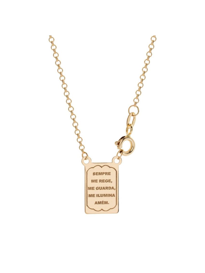 Corrente de Ouro 18k Escapulário