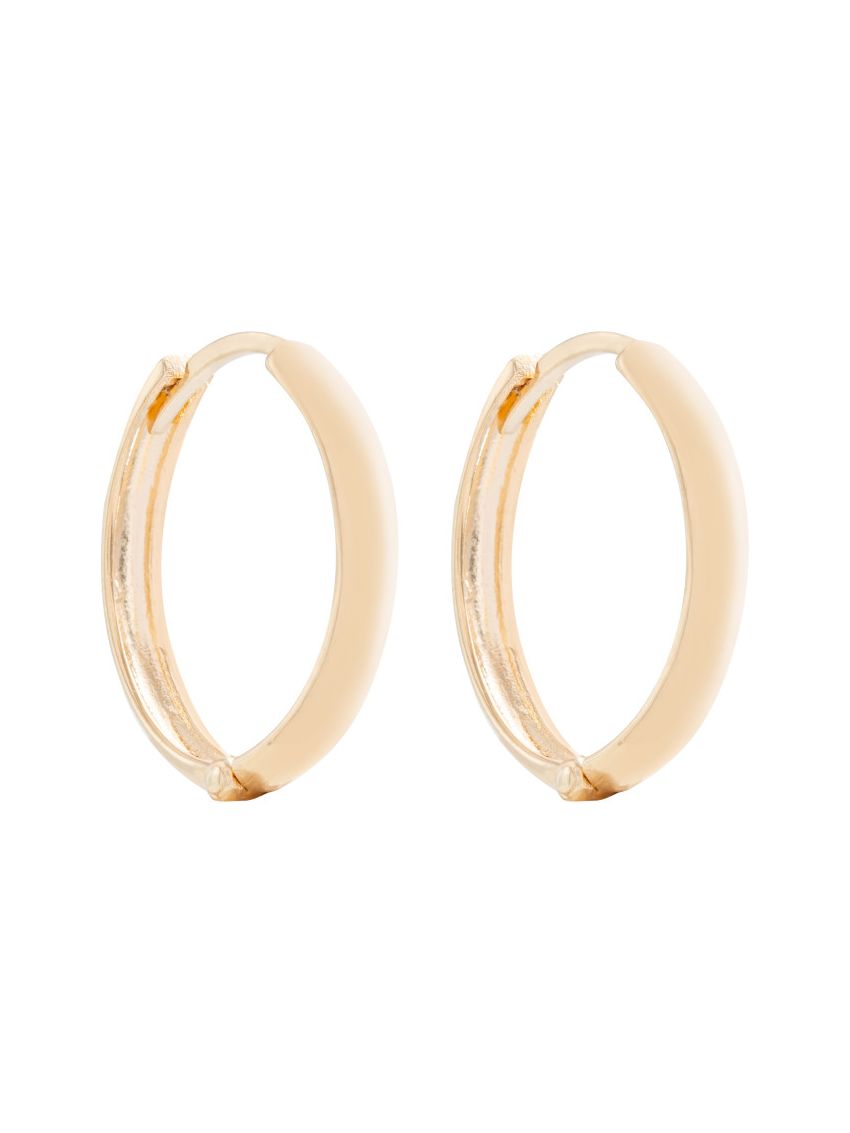 Brinco Argola de Ouro 18k Grande