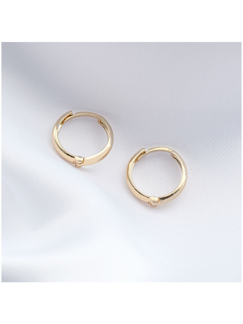 Brinco Argola de Ouro 18 Médio