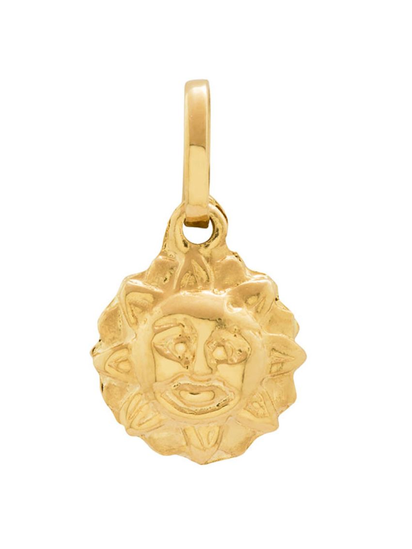 Pingente de Ouro 18k Sol