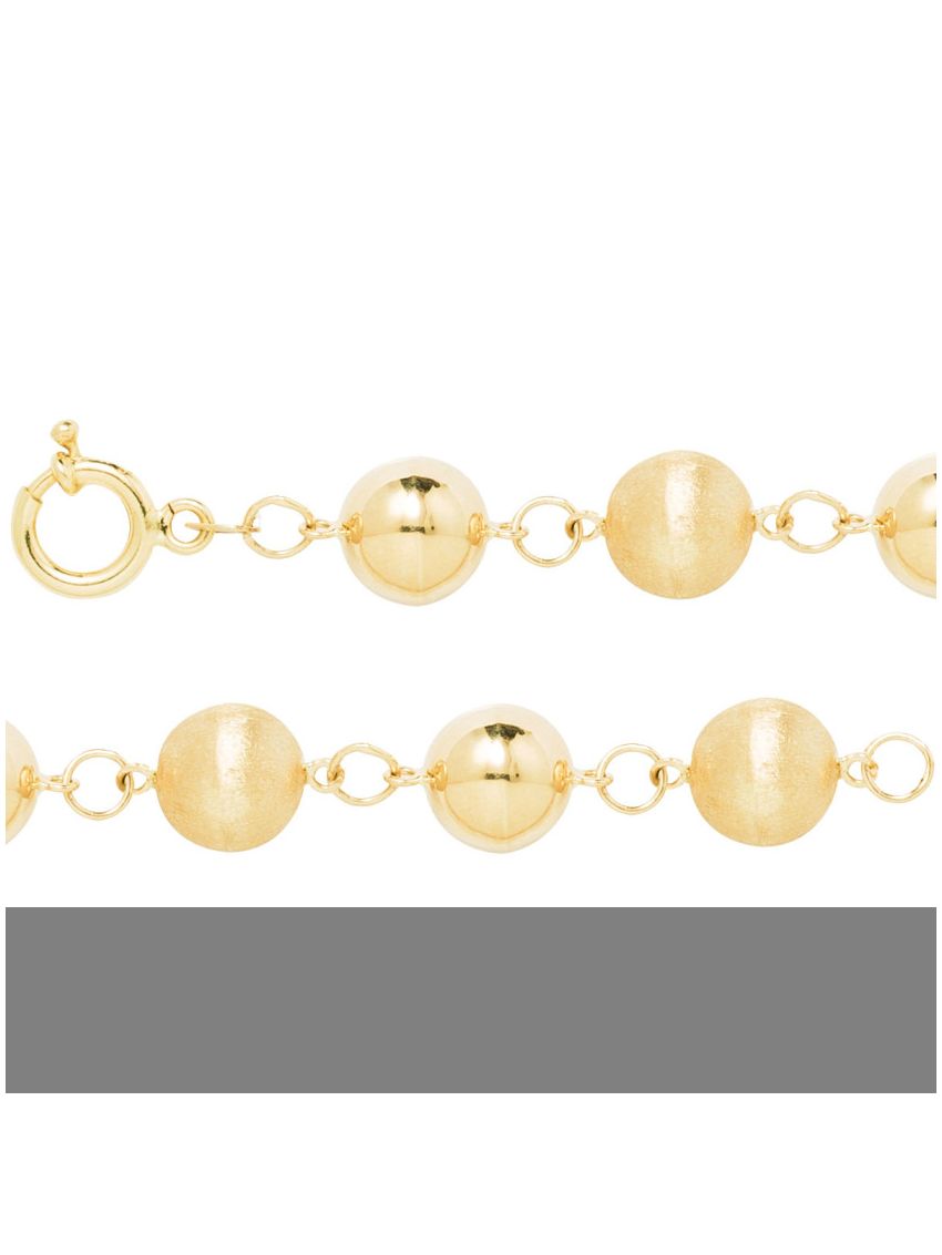 Pulseira de Ouro 18k Portuguesa Balle 9mm