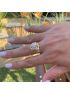 Anel de Ouro 18k Tricolor Feminino 3 Impero