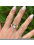Anel de Ouro 18k Tricolor Feminino 