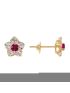 Brinco Ouro Flor Infantil