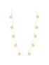 Choker de Ouro 18k Feminina com Medalha Lisa