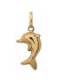 Pingente de Ouro 18k Golfinho Trabalhado e com Detalhes