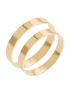Par Aliança de Ouro 18k Reta 3.10mm 4g