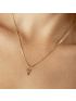 Pingente de Ouro Amarelo 18k Menina Pequeno