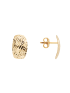 Brinco de Ouro 18k Bordado 