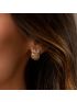 Brinco Feminino de Ouro 18k Princess
