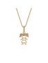 Combo Pingente de Ouro 18k Menina + Corrente de Ouro 18k Veneziana