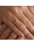 Anel Feminino de Ouro 18k Redondo