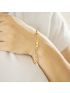 Pulseira Grumet de Ouro 18k com Chapa