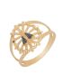 Anel Feminino de Ouro 18k Nossa Senhora