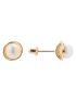 Brinco de Ouro 18k Pérola 5mm