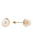 Brinco de Ouro 18k Pérola 6mm