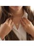 Pingente Ouro 18k Oval N Sra Aparecida Media