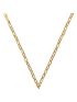 Corrente de Ouro 18k Link Media 45 cm