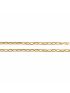 Pulseira de Ouro 18k Link Media