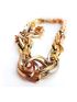Pulseira de Ouro Gran Tricolor 3 cores