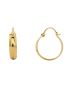 Brinco De Ouro 18k Feminino Argola Lucente