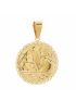 Pingente de Ouro Amarelo 18k Escrava Grande 3cm