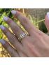 Anel de Ouro 18k Tricolor Feminino 