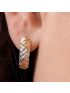 Brinco de Ouro 18k Feminino Anelli