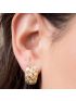 Brinco de Ouro 18k Amarelo Prince