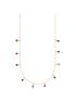 Choker de Ouro 18k Feminina com Zircônias Coloridas