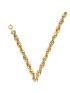 Corrente Ouro Feminina 18k Meticulosa tricolor - 45 cm 