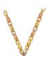 Corrente de Ouro 18k tricolor Grossa Catena 45 cm 
