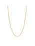 Corrente de Ouro18k Piastrine Fina