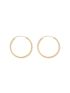 Brinco de Argola Ouro 18k Fio Redondo Médio