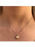 Pingente Coração Médio em Ouro 18k