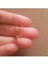 Brinco De Ouro 18k com Zircônia Colore Di Pietra