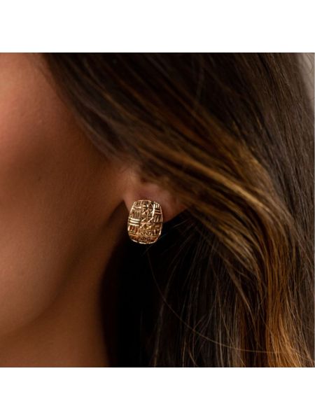 Brinco Feminino de Ouro 18k Princess