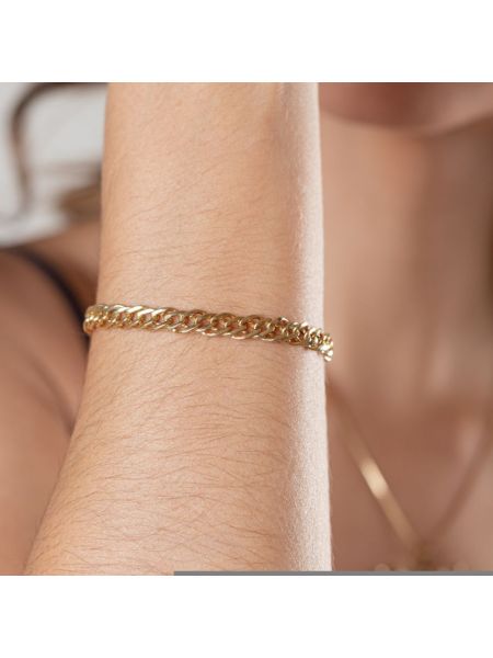 Pulseira Feminina de Ouro 18k Romana Nil